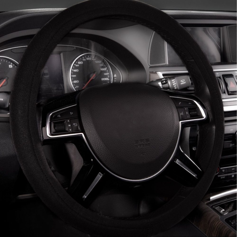 Auto Drive Universal Neoprene Waterproof Steering Wheel Cover, Fits most cars